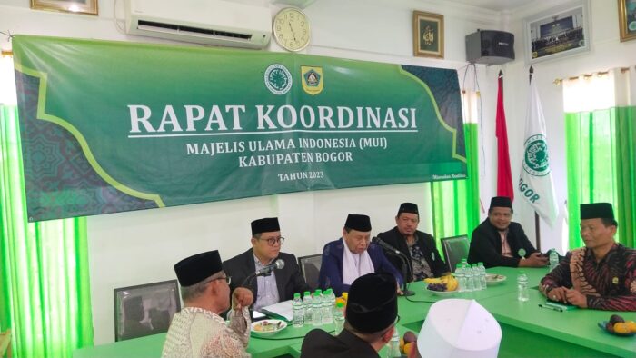 Dari Halal Bil Halal hingga Kontroversi Pesantren Al-Zaytun Jadi Bahasan Rakor MUI Kabupaten Bogor