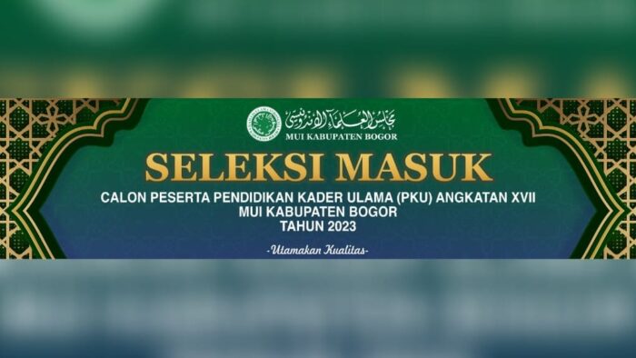Dari Pimpinan Pesantren Hingga Konsultan Keuangan Ikuti Seleksi Masuk PKU Angkatan ke 17 MUI Kabupaten Bogor