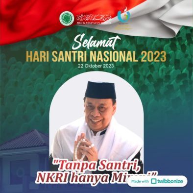 Download Twibbon Selamat Hari Santri 2023