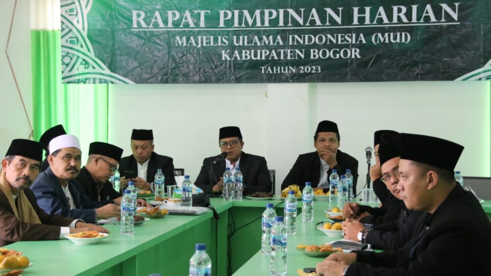 Pengurus Harian Hingga MUI Kecamatan Rakor di Cibinong, Ini yang Dibahas