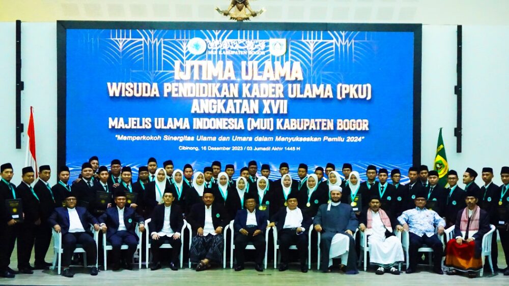 Konsisten Tujuh Belas Tahun Berjalan, MUI Bogor Kembali Wisuda 49 Kader Ulama