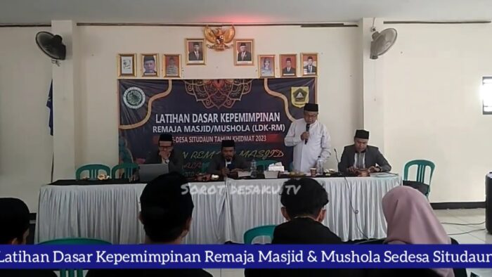 MUI Desa Situ Daun Gelar Latihan Dasar Kepemimpinan Bagi Remaja Masjid dan Mushola