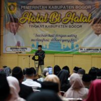 Halal Bihalal Tingkat Kabupaten Bogor, Pj. Bupati: Kami Bersama Ulama Ciptakan Kondusifitas Wilayah Jelang Pilkada 2024