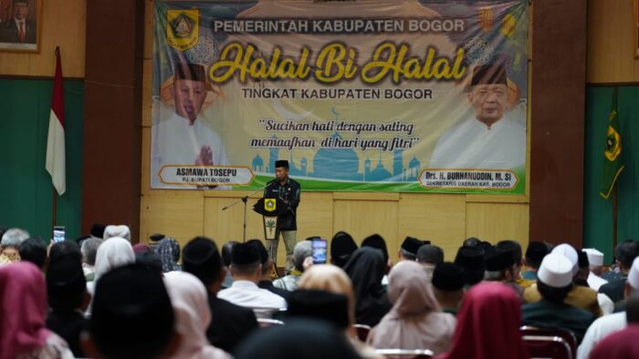 Halal Bihalal Tingkat Kabupaten Bogor, Pj. Bupati: Kami Bersama Ulama Ciptakan Kondusifitas Wilayah Jelang Pilkada 2024
