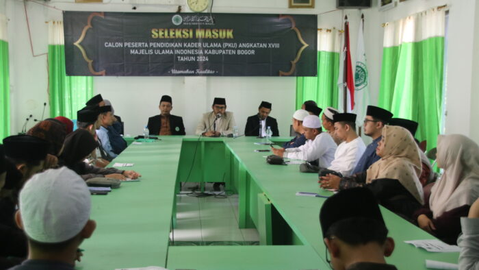 MUI Kabupaten Bogor Gelar Ujian Seleksi PKU Angkatan XVIII