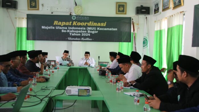 Gelar Konsolidasi, MUI Bogor Kumpulkan 40 Sekum MUI Kecamatan