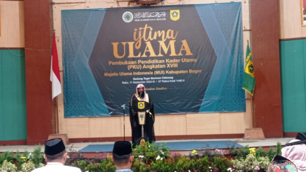 Atase Kedubes Arab Saudi Bahagia Hadiri Ijtima Ulama MUI Bogor