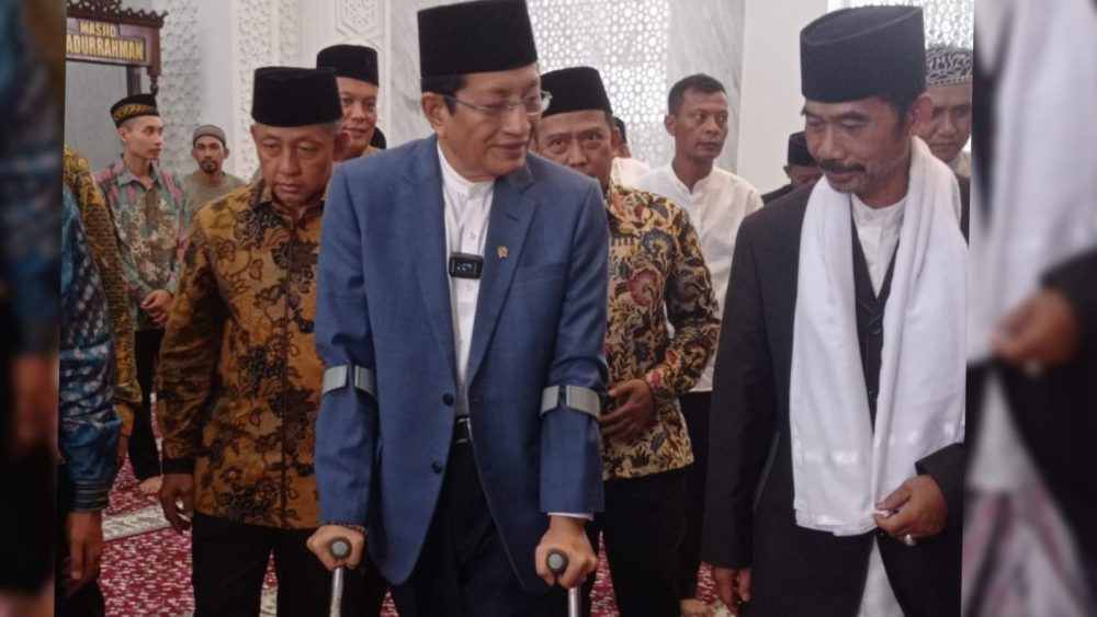 MUI Bogor Hadiri Peresmian Masjid Ibadurrahman oleh Menteri Agama