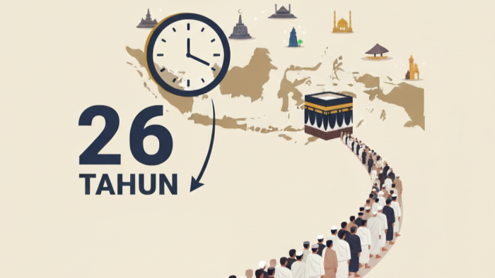 Masa Tunggu Haji Disamaratakan Jadi 26 Tahun