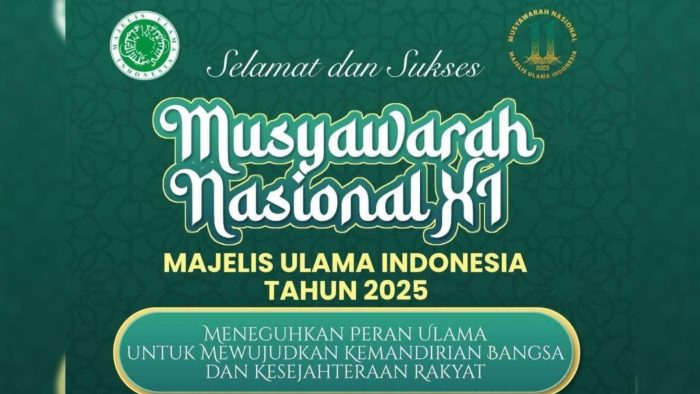 MUI Siap Gelar Munas XI, Algorithmic Religion, Fatwa Rekening Dormant dan Isu Palestina Jadi Sorotan