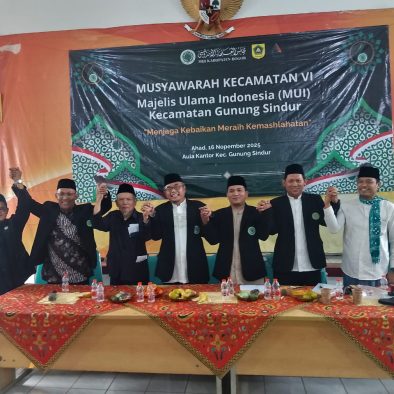 Kerukunan Antar Umat Beragama Jadi Prioritas, Kiai Ahmad Fatoni Pimpin MUI Gunung Sindur