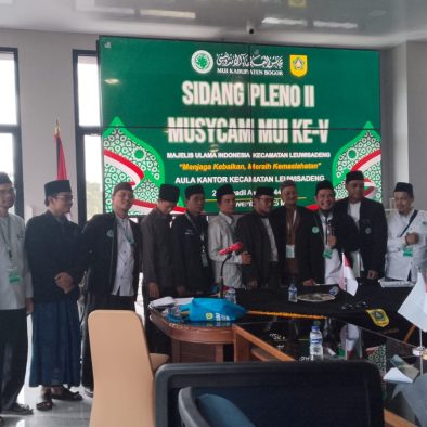 KH. Dede Mahfudz Terpilih Jadi Ketua MUI Leuwisadeng, Ini Lima Program Prioritasnya