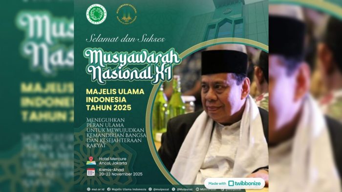 Twibbon Munas XI MUI