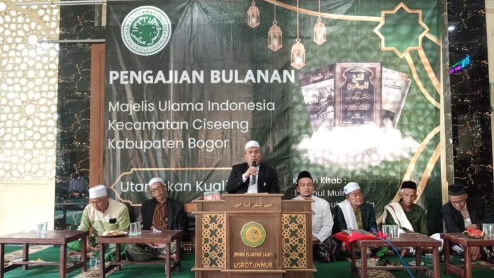 Syahriahan MUI Ciseeng, Pemerintah Ajak Ulama Atasi Tingginya Angka Tidak Sekolah