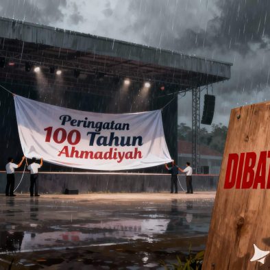 Tanpa Izin, Peringatan 100 Tahun Ahmadiyah di Bogor Resmi Dibatalkan