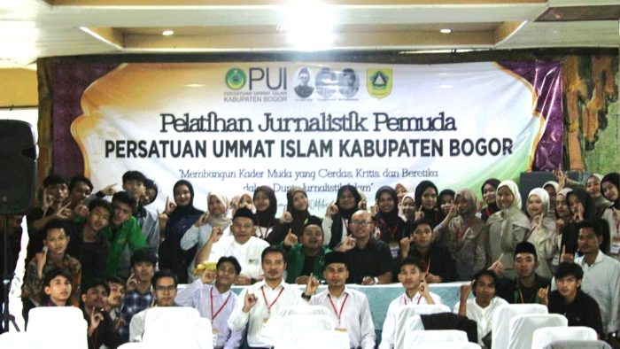 Perkuat Literasi Generasi Muda, PUI Bogor Gelar Pelatihan Jurnalistik