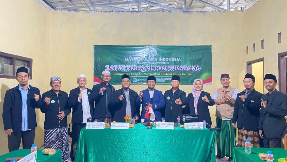 MUI Leuwisadeng Gelar Raker, Hasilkan 20 Program Kerja