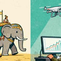 Belajar Ekonomi Perang dari Tahun Gajah hingga Era Drone