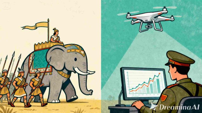 Belajar Ekonomi Perang dari Tahun Gajah hingga Era Drone