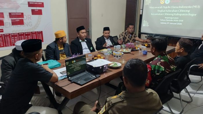 Muskel MUI Kelurahan Cirimekar dan Cibinong Hasilkan Pengurus Baru