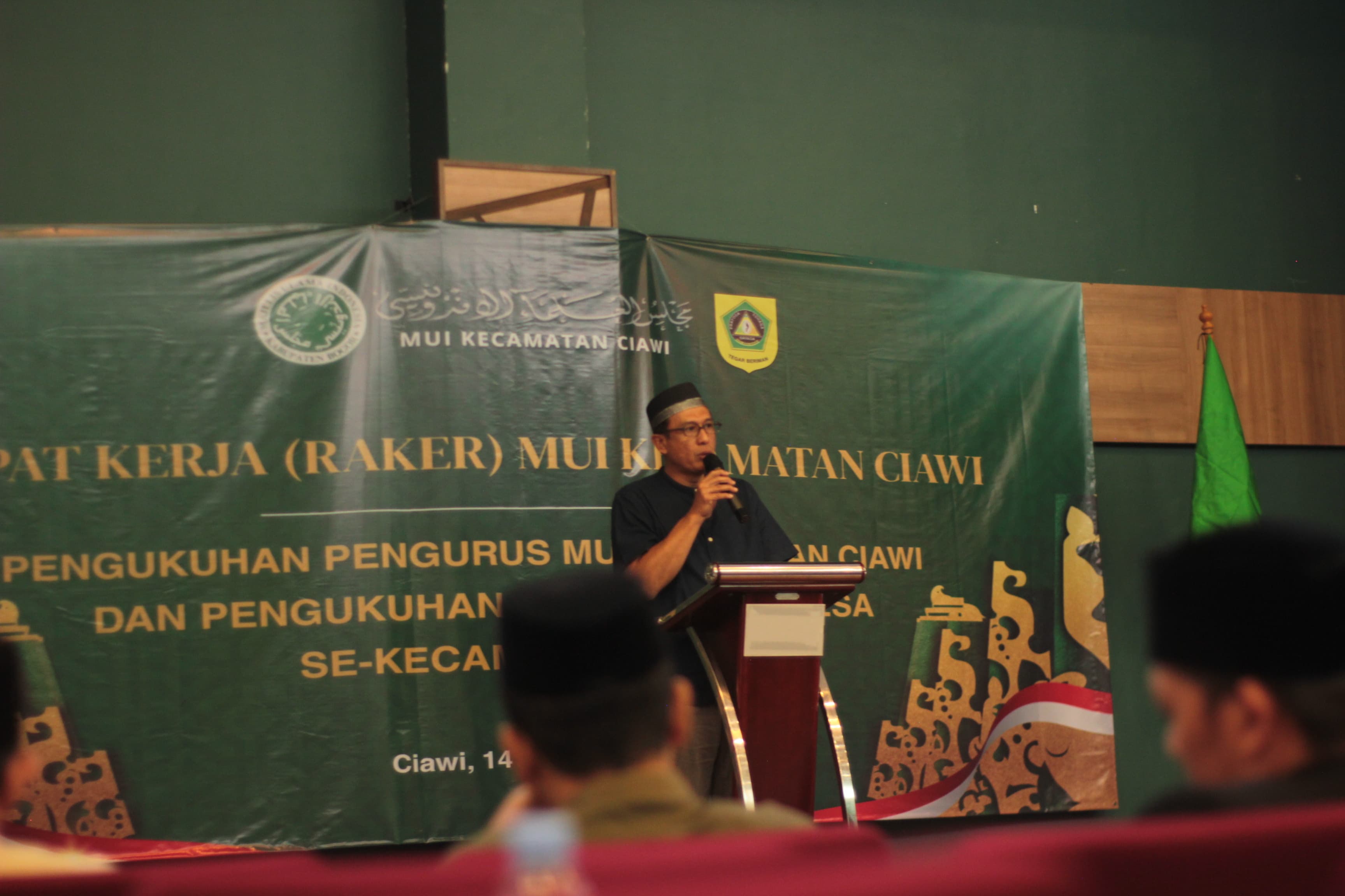 Sambutan Camat Ciawi, Denny Kuswara, MM. Foto : Istimewa