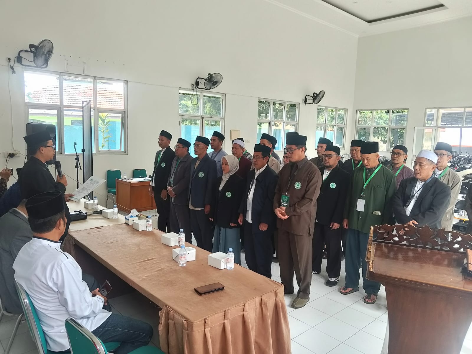 Prosesi Pengukuhan MUI Kecamatan dan Desa. (Foto: Istimewa)