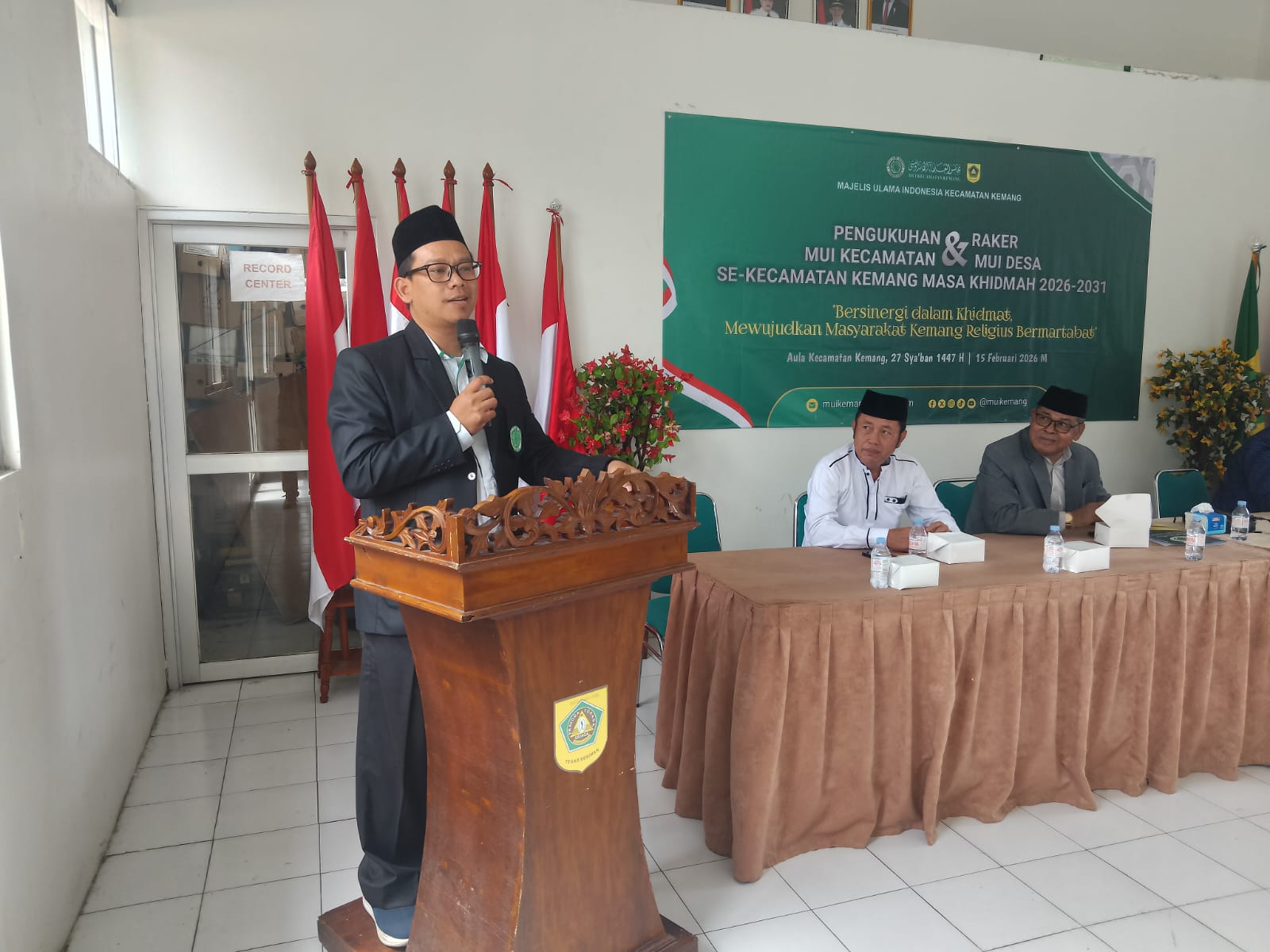 Sambutan Bendahara Umum MUI Kabupaten Bogor, KH. Tohirudin, M.Pd.