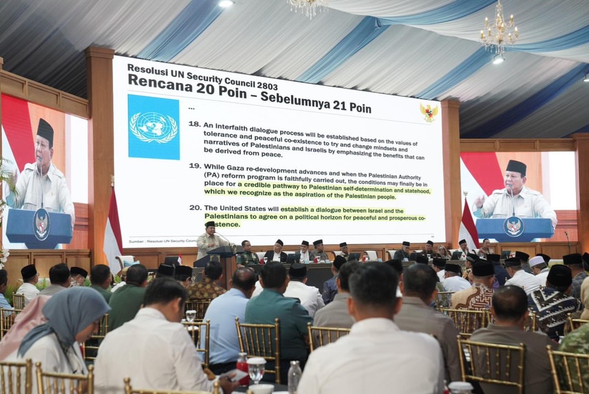 Sambutan dan Arahan Presiden Prabowo Subianto. (Foto: Tim Media Presiden)