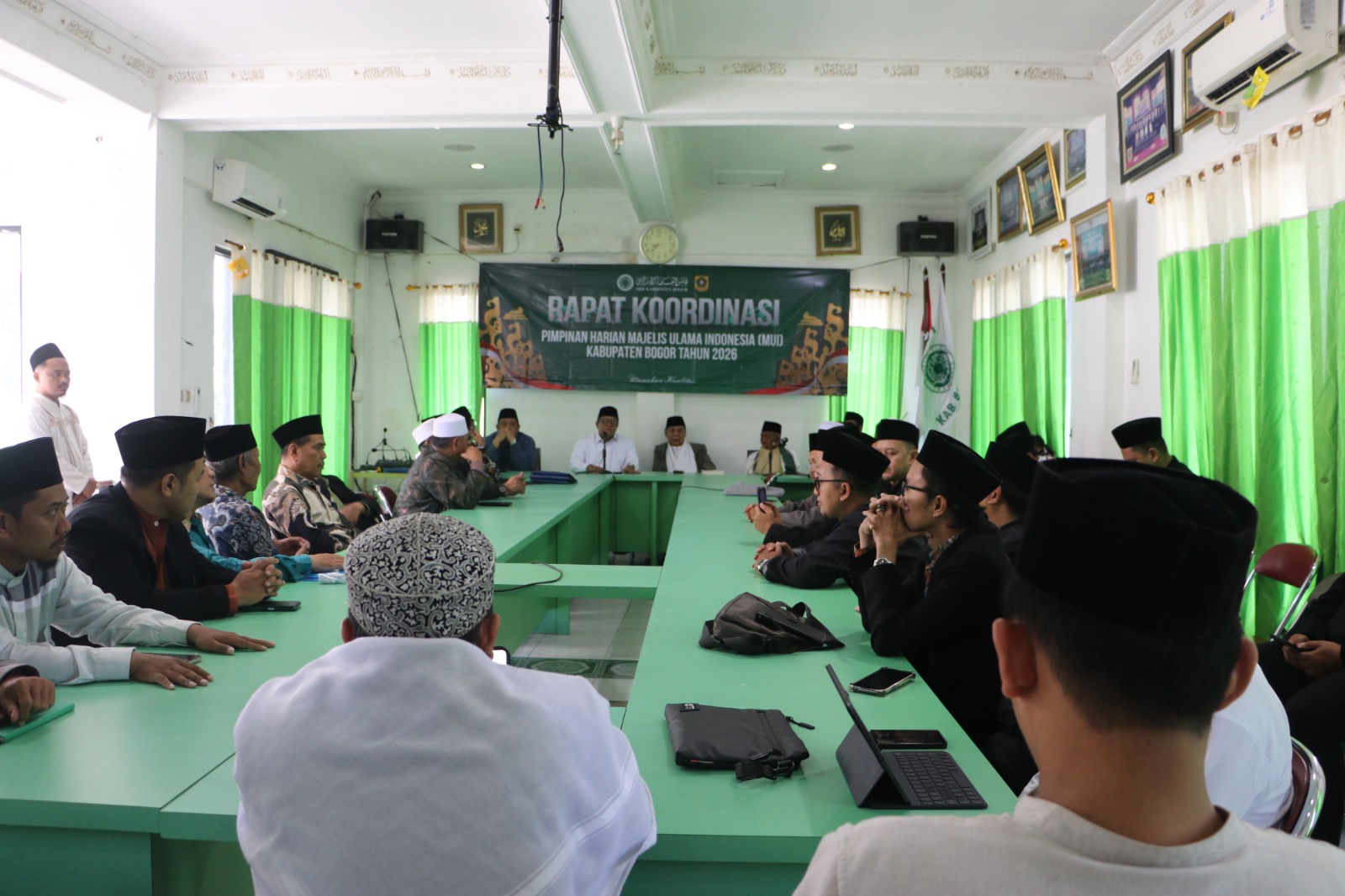 Rapat Koordinasi Perdana MUI Kabupaten Bogor Masa Khidmat 2025-2030. (Foto: FW-MUI Online)