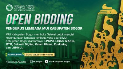 Open Bidding Pengurus Lembaga MUI Kabupaten Bogor