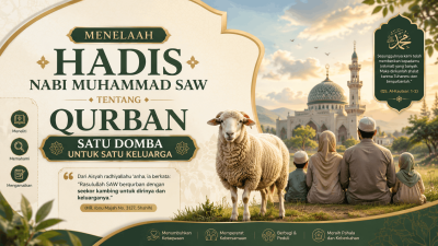 Menelaah Hadis Nabi Muhammad SAW tentang Qurban Satu Domba untuk Satu Keluarga